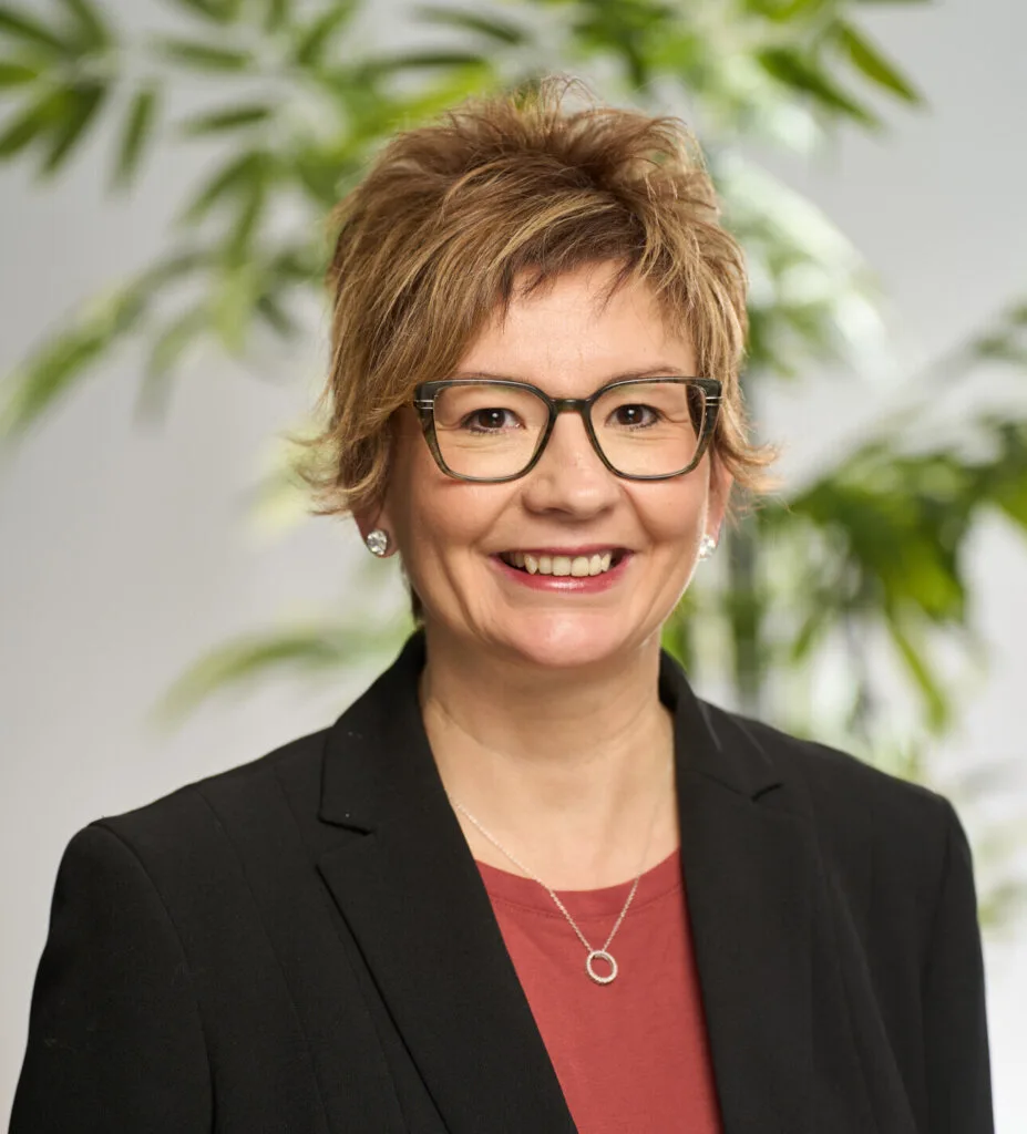 A headshot of Christine Jefferies smiling
